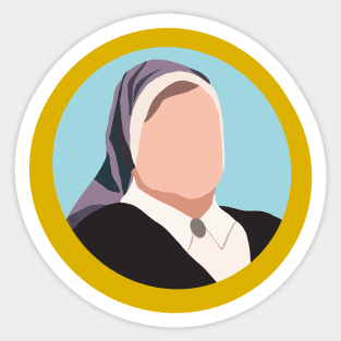 Derry Girls Sister Michael Silhouette Sticker